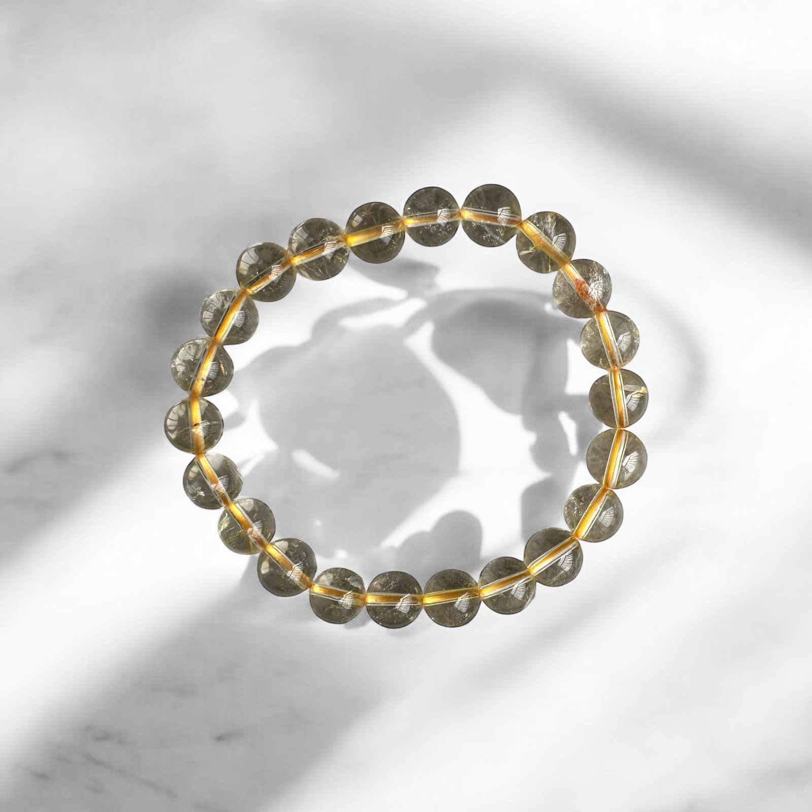 Bracelet en Citrine Naturelle – Énergie Positive, Abondance et Confiance – Image 2