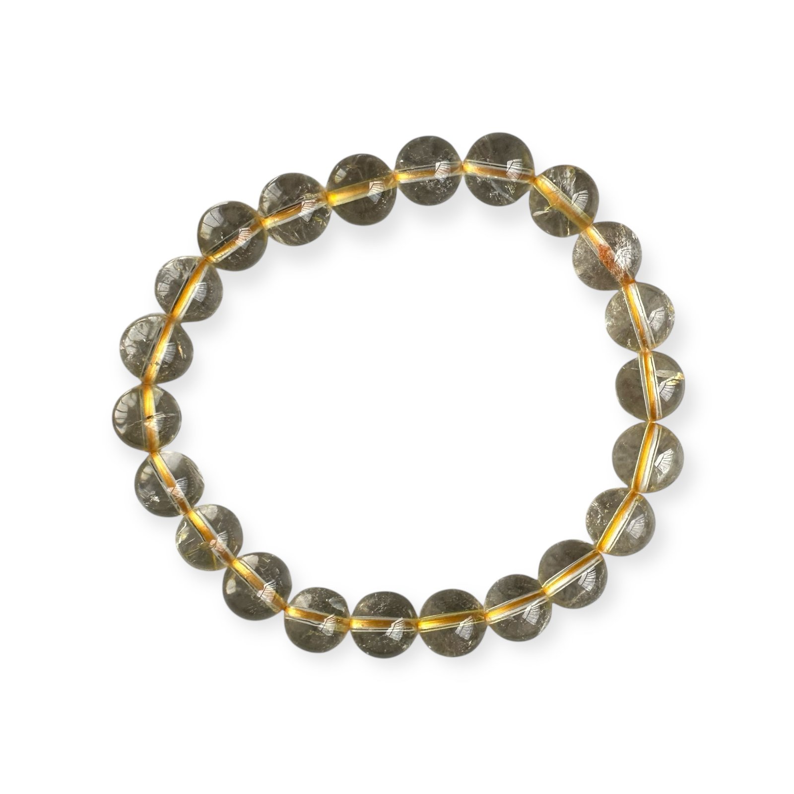 Bracelet en Citrine Naturelle – Énergie Positive, Abondance et Confiance – Image 3