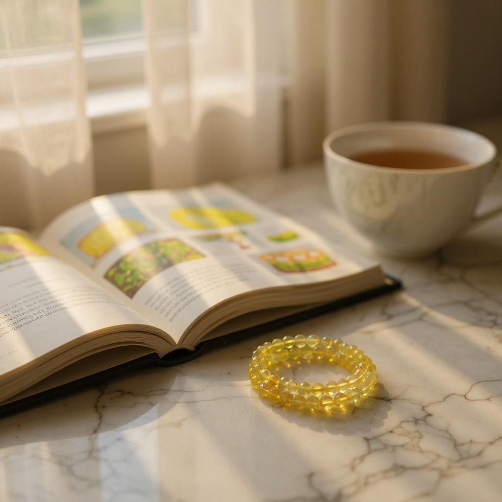 Bracelet Citrine – Énergie Solaire et Confiance Retrouvée