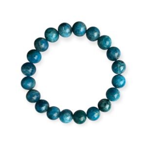 Bracelet en Apatite Naturelle – Expression, Motivation et Éveil Intérieur