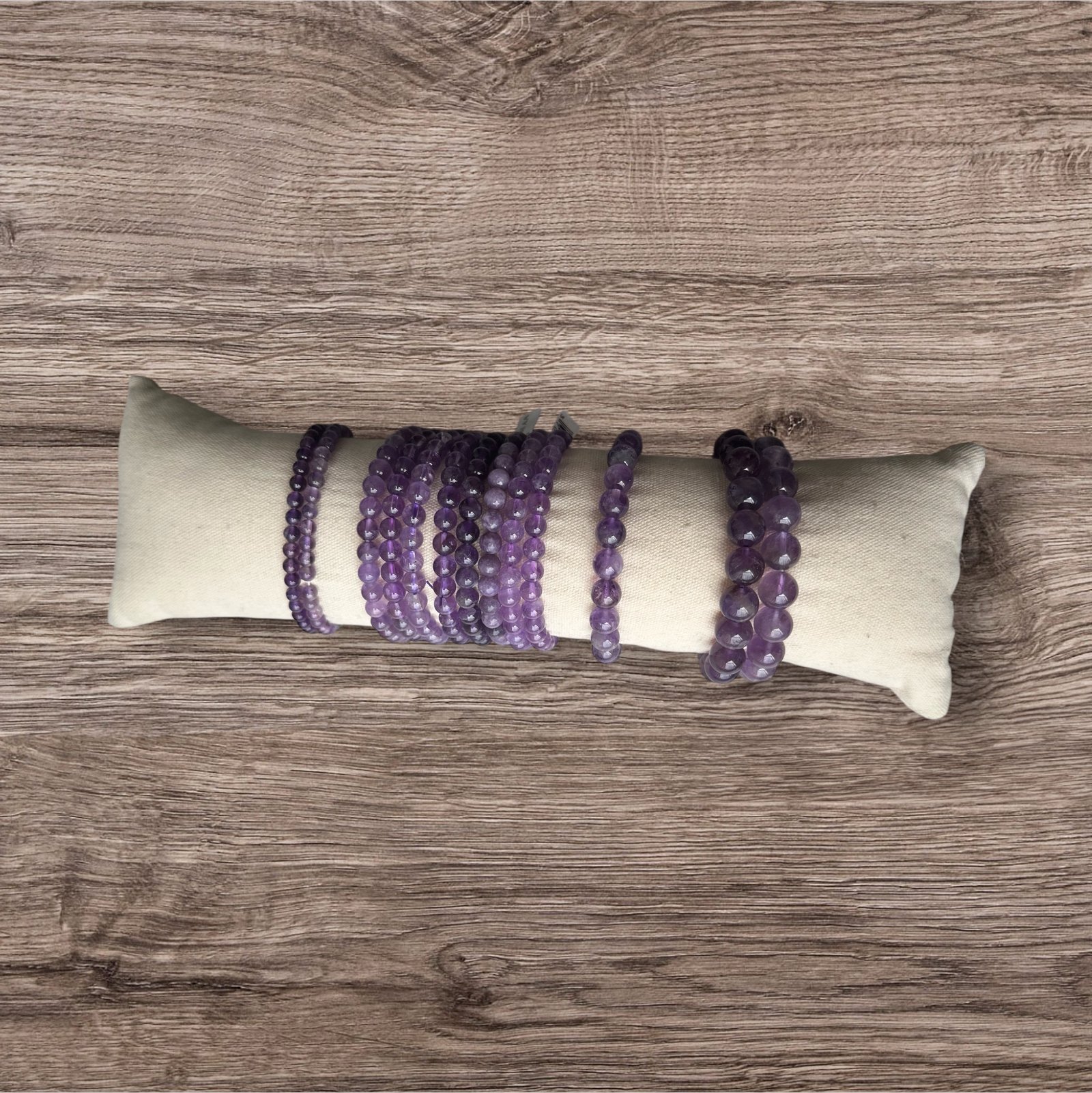 Bracelet en Améthyste Naturelle – Apaisement, Intuition et Protection – Image 2