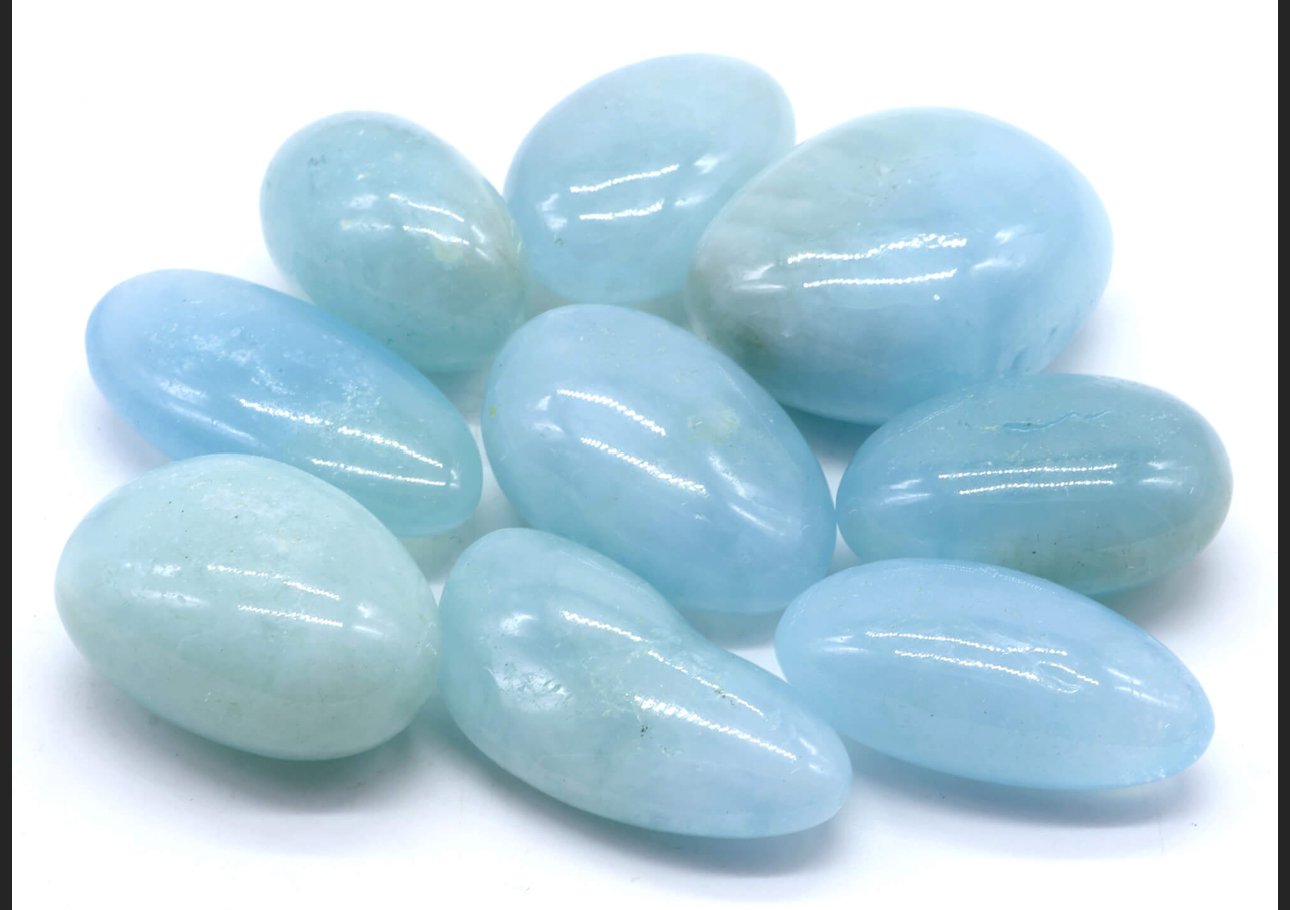 Pierre Roulée Aigue-Marine – Sérénité et Clarté