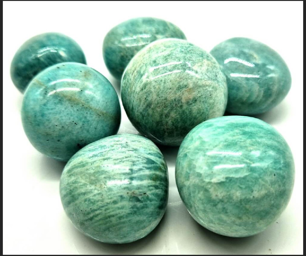 Pierre Roulée Amazonite A – Harmonie et apaisement au quotidien