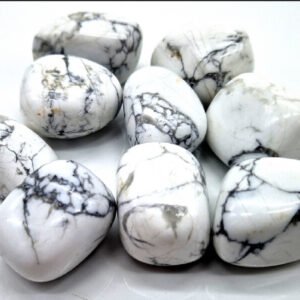 Pierre Roulée – Howlite A (Vente à l’unité)