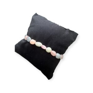 Bracelet en Béryl Naturel – Clarté, Calme Intérieur et Élévation Émotionnelle