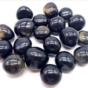 Pierre Roulée – Obsidienne Dorée (Vente à l’unité)