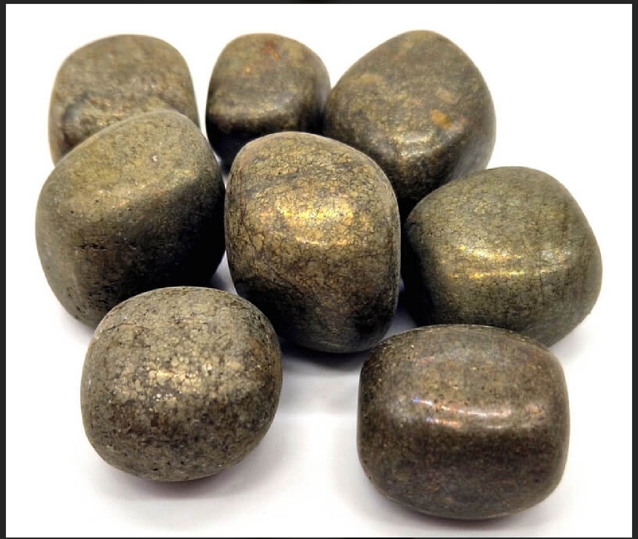 Pierre Roulée – Pyrite A (Vente à l’unité)