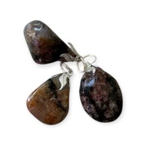 Pendentif en Rhodonite – Guérison émotionnelle, Compassion et Stabilité