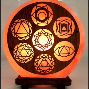 Lampe en Sel de l’Himalaya – Chakras Sacrés