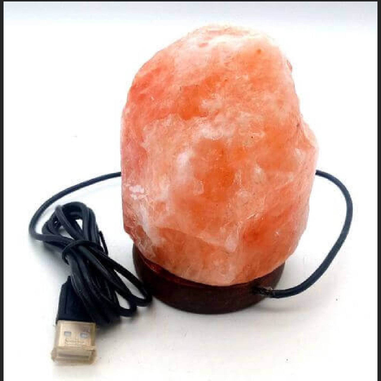 Lampe en Sel de l’Himalaya USB – Sérénité et Purification au Quotidien